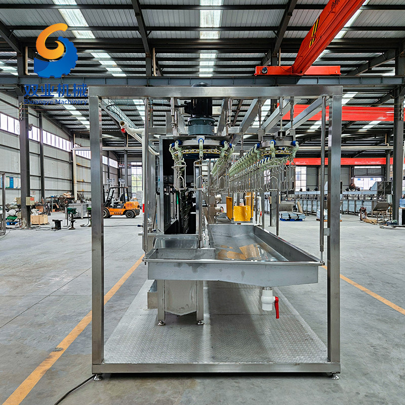 40ft Container 300-1000BPH Chicken Compact Mobile Slaughterhouse Line